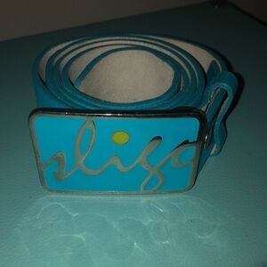 Sligo golf Blue Belt with Silver Buckle